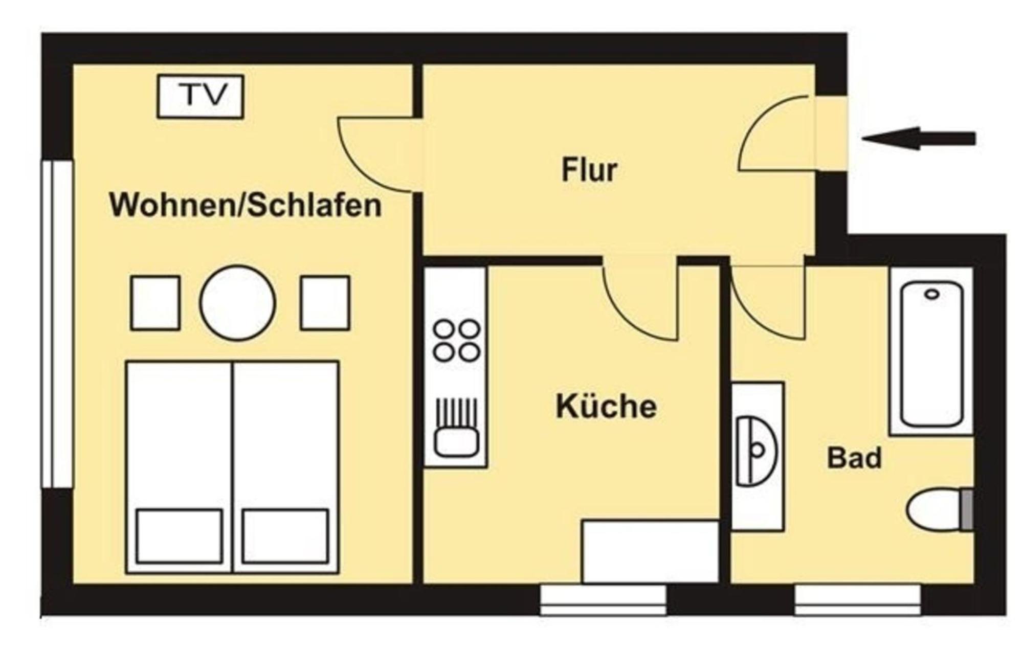Haus Seepferdchen Am Meer Appartement 1 Тиммендорфер-Штранд Экстерьер фото